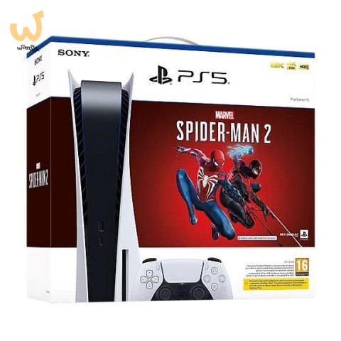 Konsola Sony PS5 Blu-ray + Spiderman 2 Voucher (WYPRZEDAŻ) Konsola Sony PS5 Blu-ray + Spiderman 2 Voucher (WYPRZEDAŻ)