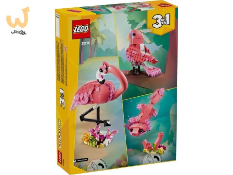 LEGO CREATOR 31170 Dzikie zwierzęta: różowy flaming LEGO CREATOR 31170 Dzikie zwierzęta: różowy flaming