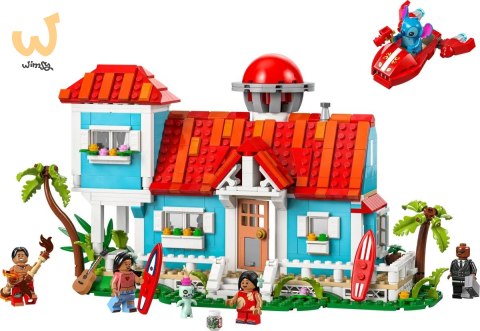 LEGO DISNEY CLASSIC 43268 Domek na plaży Lilo i Stitcha LEGO DISNEY CLASSIC 43268 Domek na plaży Lilo i Stitcha