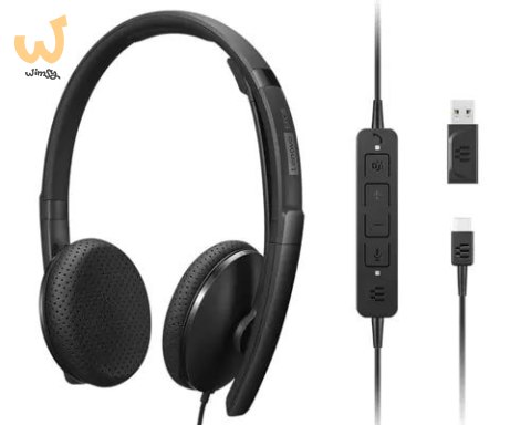 Lenovo Zestaw słuchawkowy przewodowy VoIP Teams 4XD1M45626 Lenovo Zestaw słuchawkowy przewodowy VoIP Teams 4XD1M45626