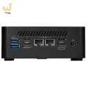 MSI Cubi NUC 1M-003EU i3-100U 8GB SSD512GB Intel UHD Graphics AX211 WiFi 6E Windows 11 Pro Black