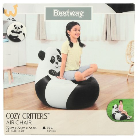 Fotel dmuchany puf BESTWAY 75116 panda Fotel dmuchany puf BESTWAY 75116 panda