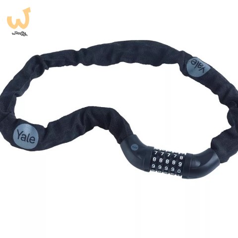 Łańcuch z zamkiem szyfrowym 6x900mm Yale Essential Security Combi Chain 900mm Łańcuch z zamkiem szyfrowym 6x900mm Yale Essential Security Combi Chain 900mm