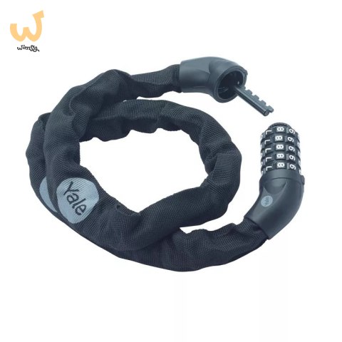 Łańcuch z zamkiem szyfrowym 6x900mm Yale Essential Security Combi Chain 900mm Łańcuch z zamkiem szyfrowym 6x900mm Yale Essential Security Combi Chain 900mm