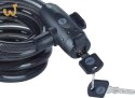 Linka rowerowa stalowa na klucz 12x2000mm Yale Essential Security Keyed Cable Lock 12mm