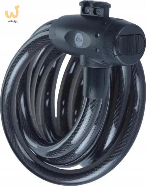 Linka rowerowa stalowa na klucz 12x2000mm Yale Essential Security Keyed Cable Lock 12mm Linka rowerowa stalowa na klucz 12x2000mm Yale Essential Security Keyed Cable Lock 12mm