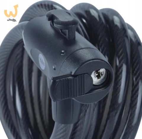 Linka rowerowa stalowa na klucz 12x2000mm Yale Essential Security Keyed Cable Lock 12mm Linka rowerowa stalowa na klucz 12x2000mm Yale Essential Security Keyed Cable Lock 12mm