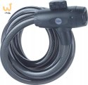 Linka rowerowa stalowa na klucz 12x2000mm Yale Essential Security Keyed Cable Lock 12mm