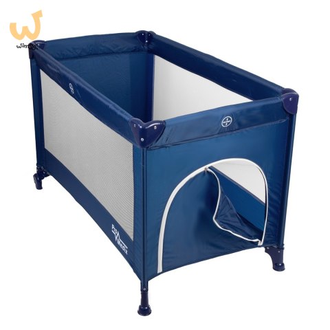 PROMEDIX ŁÓŻECZKO TURYSTYCZNE DZIECIĘCE 65X125CM NIEBIESKIE PR-803B