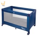 PROMEDIX ŁÓŻECZKO TURYSTYCZNE DZIECIĘCE 65X125CM NIEBIESKIE PR-803B
