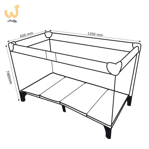 PROMEDIX ŁÓŻECZKO TURYSTYCZNE DZIECIĘCE 65X125CM NIEBIESKIE PR-803B PROMEDIX ŁÓŻECZKO TURYSTYCZNE DZIECIĘCE 65X125CM NIEBIESKIE PR-803B