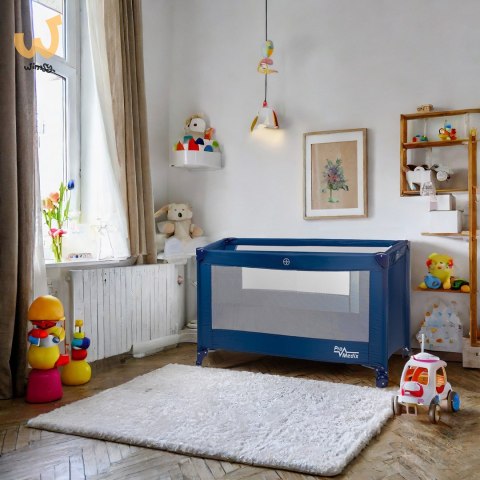 PROMEDIX ŁÓŻECZKO TURYSTYCZNE DZIECIĘCE 65X125CM NIEBIESKIE PR-803B PROMEDIX ŁÓŻECZKO TURYSTYCZNE DZIECIĘCE 65X125CM NIEBIESKIE PR-803B