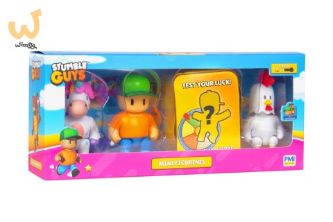 STUMBLE GUYS - MINI FIGURKI- ZESTAW 4 FIGUREK VER.B STUMBLE GUYS - MINI FIGURKI- ZESTAW 4 FIGUREK VER.B