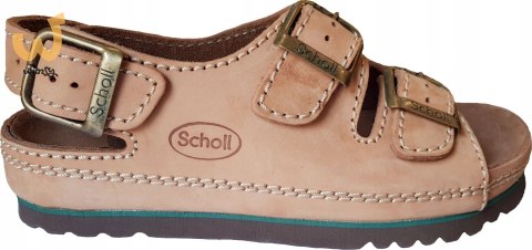 Wygodne sandały Scholl AIR BAG BACK STRAP BRĄZ 39 Wygodne sandały Scholl AIR BAG BACK STRAP BRĄZ 39