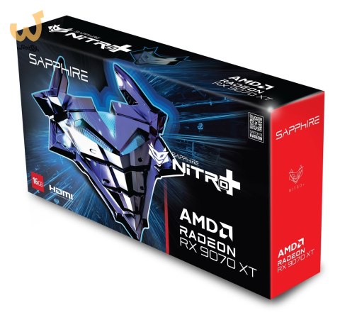 Karta graf. SAPPHIRE NITRO+ RX 9070 XT GAMING OC 16 Karta graf. SAPPHIRE NITRO+ RX 9070 XT GAMING OC 16