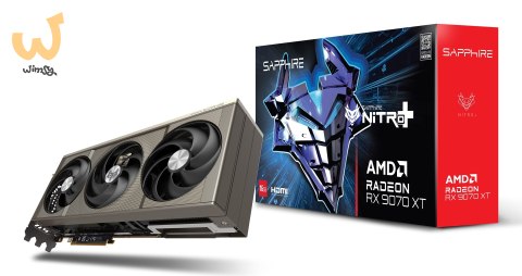 Karta graf. SAPPHIRE NITRO+ RX 9070 XT GAMING OC 16 Karta graf. SAPPHIRE NITRO+ RX 9070 XT GAMING OC 16