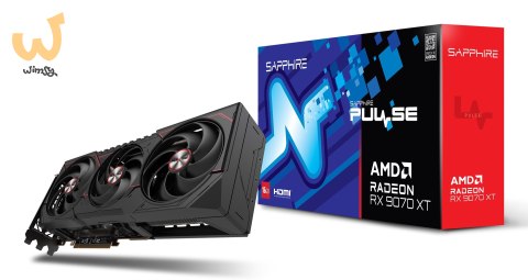 Karta graf. SAPPHIRE PULSE RX 9070 XT GAMING 16GB Karta graf. SAPPHIRE PULSE RX 9070 XT GAMING 16GB