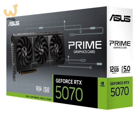 Karta graficzna ASUS PRIME GeForce RTX 5070 12GB Karta graficzna ASUS PRIME GeForce RTX 5070 12GB