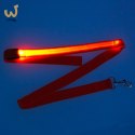 Smycz dla psa świecąca LED 2,5x120cm pomarańczowa