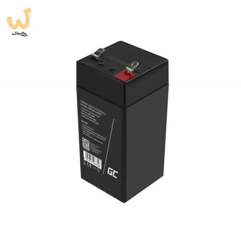 GREEN CELL AKUMULATOR ŻELOWY/AGM AGM37 4V 4AH GREEN CELL AKUMULATOR ŻELOWY/AGM AGM37 4V 4AH