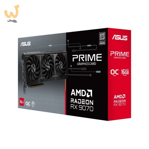 Karta graf. ASUS PRIME RX9070 O16G Karta graf. ASUS PRIME RX9070 O16G