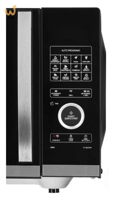 Kuchenka mikrofalowa SHARP YC-QG254AEB Kuchenka mikrofalowa SHARP YC-QG254AEB
