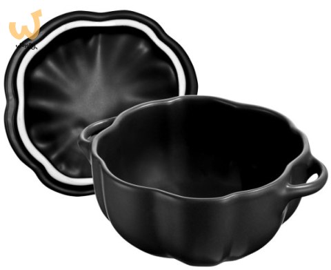 Mini Cocotte okrągły dynia STAUB 40508-549-0 - czarny 700 ml Mini Cocotte okrągły dynia STAUB 40508-549-0 - czarny 700 ml