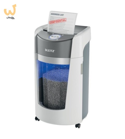 Niszczarka LEITZ IQ OptiMax Office 35 L, P-5, Ścinki 2x15, Automatyczny Start/Stop, Funkcja cofania, Obrotowy pojemnik - 33% wię Niszczarka LEITZ IQ OptiMax Office 35 L, P-5, Ścinki 2x15, Automatyczny Start/Stop, Funkcja cofania, Obrotowy pojemnik - 33% wię