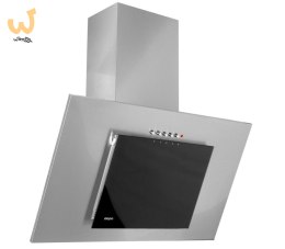 Okap kominowy AKPO WK-4 NERO ECO 50 SZARY / CZARNA SZYBA (WYPRZEDAŻ)