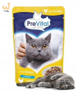 PREVITAL kurczak w galaretce dla kotów 100g