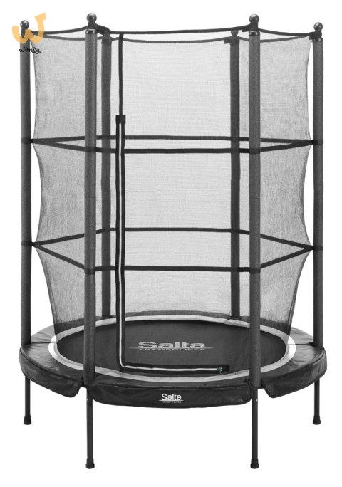 Salta Junior trampoline -140cm Black Salta Junior trampoline -140cm Black