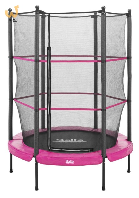 Salta Trampolina dziecięca -140cm różowa Salta Trampolina dziecięca -140cm różowa