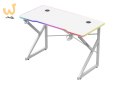 Biurko gamingowe Huzaro Hero 1.7 RGB White