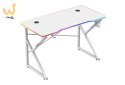 Biurko gamingowe Huzaro Hero 1.7 RGB White