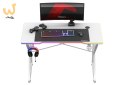 Biurko gamingowe Huzaro Hero 1.7 RGB White