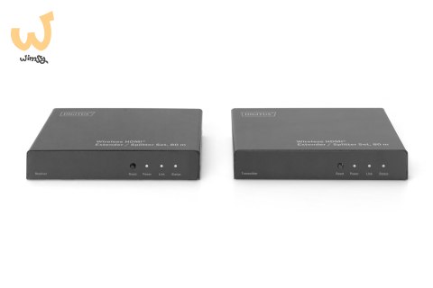 DIGITUS PRZEDŁUŻACZ/EXTENDER SPLITTER HDMI BEZPRZEWODOWY 80M 1080P 60HZ FHD 5GHZ HDCP 1.3 (ZESTAW) DS-55314 (WYPRZEDAŻ) DIGITUS PRZEDŁUŻACZ/EXTENDER SPLITTER HDMI BEZPRZEWODOWY 80M 1080P 60HZ FHD 5GHZ HDCP 1.3 (ZESTAW) DS-55314 (WYPRZEDAŻ)