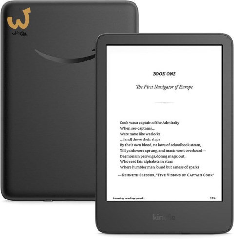 Ebook New Kindle (11th Generation) - 2024 release 6" glare-free 16GB Wi-Fi (Ad-supported) Black (WYPRZEDAŻ) Ebook New Kindle (11th Generation) - 2024 release 6" glare-free 16GB Wi-Fi (Ad-supported) Black (WYPRZEDAŻ)