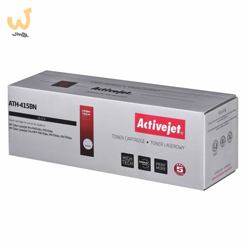 Activejet ATH-415BNX Toner (zamiennik HP 415X HP415X W2030X; Supreme; 7500 stron; czarny) Activejet ATH-415BNX Toner (zamiennik HP 415X HP415X W2030X; Supreme; 7500 stron; czarny)