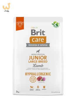 BRIT Care Hypoallergenic Junior Large Breed Lamb - sucha karma dla psa - 3 kg (WYPRZEDAŻ)