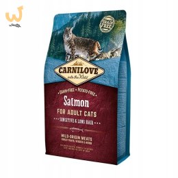 CARNILOVE CAT SALMON SENSITIVE&LONG HAIR 2KG