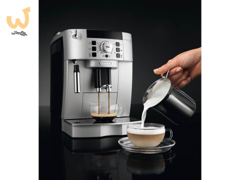 Ekspres ciśnieniowy automatyczny DeLonghi Magnifica S ECAM 22.110 SB (1450W; kolor srebrny) (WYPRZEDAŻ) Ekspres ciśnieniowy automatyczny DeLonghi Magnifica S ECAM 22.110 SB (1450W; kolor srebrny) (WYPRZEDAŻ)