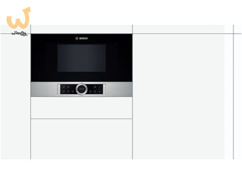 Kuchenka mikrofalowa BOSCH BFR634GS1 (900W; 21l; kolor inox) (WYPRZEDAŻ) Kuchenka mikrofalowa BOSCH BFR634GS1 (900W; 21l; kolor inox) (WYPRZEDAŻ)