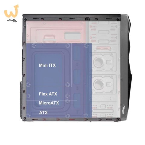 Obudowa Akyga AK995BK (ATX, Micro ATX, Mini ITX; kolor czarny) Obudowa Akyga AK995BK (ATX, Micro ATX, Mini ITX; kolor czarny)