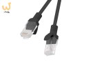Patchcord UTP Lanberg PCU5-10CC-0300-BK (RJ45 - RJ45 ; 3m; UTP; kat. 5e; kolor czarny)