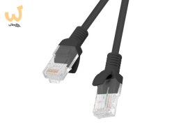 Patchcord UTP Lanberg PCU5-10CC-0300-BK (RJ45 - RJ45 ; 3m; UTP; kat. 5e; kolor czarny)