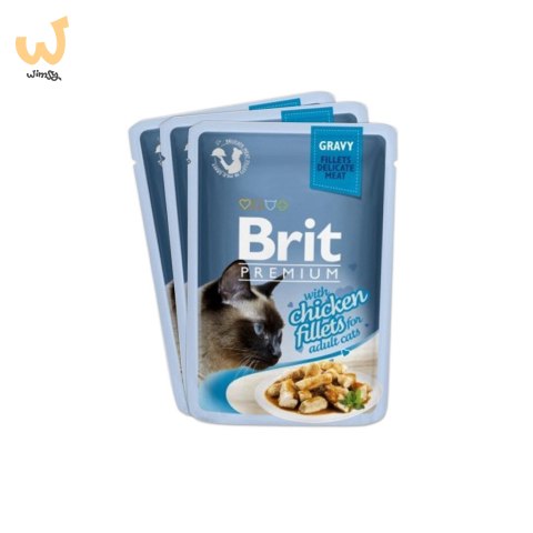 Brit Premium Family Plate dla kotów saszetki w sosie mix smaków 12x85g Brit Premium Family Plate dla kotów saszetki w sosie mix smaków 12x85g