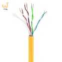 GEMBIRD UTP KABEL DRUT KAT 5E CCA 305M ŻÓŁTY AWG24