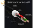 GREEN CELL ZESTAW KABLI KABGCSET05 3X KABEL GC RAY USB - LIGHTNING 120CM, BIAŁY LED