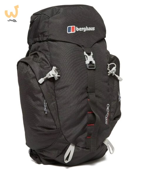 Plecak lawinowy Berghaus Arrow 30L Rucksack czarno-czerwony Plecak lawinowy Berghaus Arrow 30L Rucksack czarno-czerwony