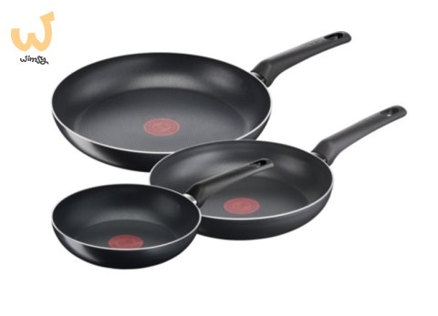 Zestaw 3 patelni TEFAL Simple Cook B55691 20/24/28 cm Zestaw 3 patelni TEFAL Simple Cook B55691 20/24/28 cm